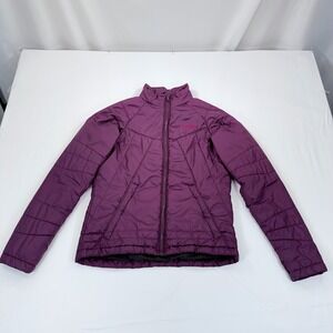 Columbia Omni Heat‎ Interchange Puffer Jacket Womens Medium Purple Insulated